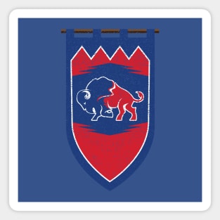House of Buffalo Banner Magnet